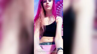 Ghostgirlbellaa (ghostgirlzella aka EMObella) OnlyFans Leaks Your Local Trailer Park Girl Porn 34