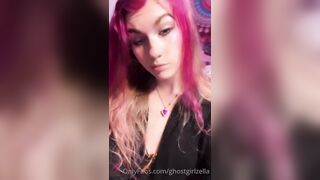Ghostgirlbellaa (ghostgirlzella aka EMObella) OnlyFans Leaks Your Local Trailer Park Girl Porn 36