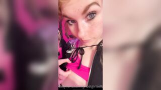 Ghostgirlbellaa (ghostgirlzella aka EMObella) OnlyFans Leaks Your Local Trailer Park Girl Porn 13