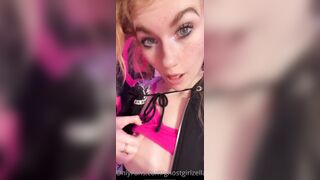 Ghostgirlbellaa (ghostgirlzella aka EMObella) OnlyFans Leaks Your Local Trailer Park Girl Porn 13