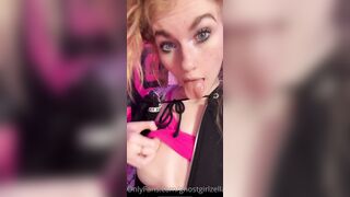 Ghostgirlbellaa (ghostgirlzella aka EMObella) OnlyFans Leaks Your Local Trailer Park Girl Porn 13