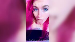Ghostgirlbellaa (ghostgirlzella aka EMObella) OnlyFans Leaks Your Local Trailer Park Girl Porn 35