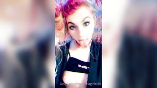 Ghostgirlbellaa (ghostgirlzella aka EMObella) OnlyFans Leaks Your Local Trailer Park Girl Porn 38