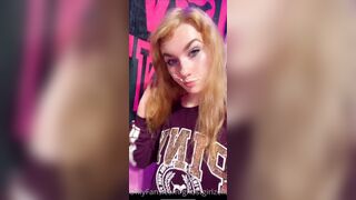 Ghostgirlbellaa (ghostgirlzella aka EMObella) OnlyFans Leaks Your Local Trailer Park Girl Porn 4