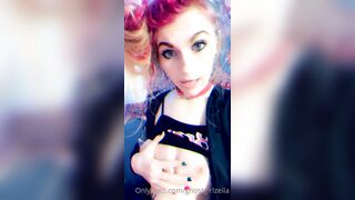Ghostgirlbellaa (ghostgirlzella aka EMObella) OnlyFans Leaks Your Local Trailer Park Girl Porn 39