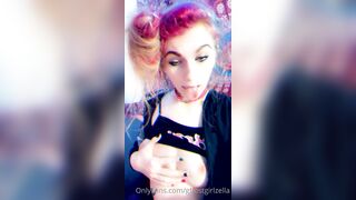 Ghostgirlbellaa (ghostgirlzella aka EMObella) OnlyFans Leaks Your Local Trailer Park Girl Porn 39