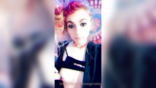 Ghostgirlbellaa (ghostgirlzella aka EMObella) OnlyFans Leaks Your Local Trailer Park Girl Porn 39