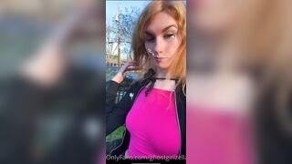 Ghostgirlbellaa (ghostgirlzella aka EMObella) OnlyFans Leaks Your Local Trailer Park Girl Porn 12