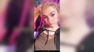 Ghostgirlbellaa (ghostgirlzella aka EMObella) OnlyFans Leaks Your Local Trailer Park Girl Porn 5