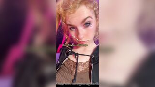 Ghostgirlbellaa (ghostgirlzella aka EMObella) OnlyFans Leaks Your Local Trailer Park Girl Porn 5