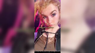 Ghostgirlbellaa (ghostgirlzella aka EMObella) OnlyFans Leaks Your Local Trailer Park Girl Porn 5