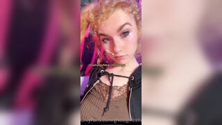 Ghostgirlbellaa (ghostgirlzella aka EMObella) OnlyFans Leaks Your Local Trailer Park Girl Porn 5