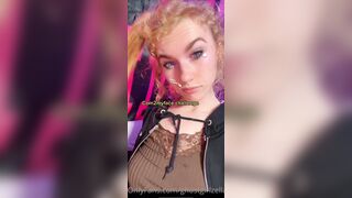 Ghostgirlbellaa (ghostgirlzella aka EMObella) OnlyFans Leaks Your Local Trailer Park Girl Porn 5