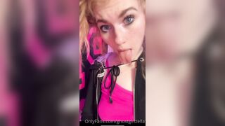 Ghostgirlbellaa (ghostgirlzella aka EMObella) OnlyFans Leaks Your Local Trailer Park Girl Porn 15