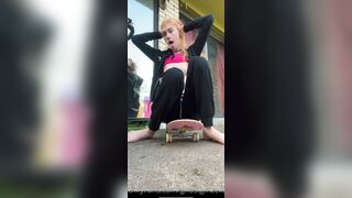 Ghostgirlbellaa (ghostgirlzella aka EMObella) OnlyFans Leaks Your Local Trailer Park Girl Porn 11