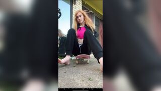 Ghostgirlbellaa (ghostgirlzella aka EMObella) OnlyFans Leaks Your Local Trailer Park Girl Porn 11