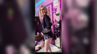 Ghostgirlbellaa (ghostgirlzella aka EMObella) OnlyFans Leaks Your Local Trailer Park Girl Porn 23