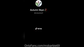 Msbarbie69 (Autumn Skyp aka autumnskye akaautumnskyeofficial_) OnlyFans Leaks Booty Blondie Porn 4