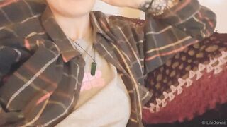 [182]- Lilc0smic (Cosmic aka CosmicCreatures) OnlyFans Leaks Freaky Lil Hippie and Full Time Brat Porn