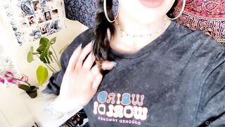 [173]- Lilc0smic (Cosmic aka CosmicCreatures) OnlyFans Leaks Freaky Lil Hippie and Full Time Brat Porn