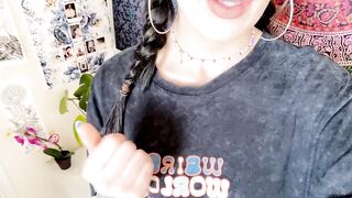 [173]- Lilc0smic (Cosmic aka CosmicCreatures) OnlyFans Leaks Freaky Lil Hippie and Full Time Brat Porn