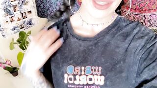 [173]- Lilc0smic (Cosmic aka CosmicCreatures) OnlyFans Leaks Freaky Lil Hippie and Full Time Brat Porn