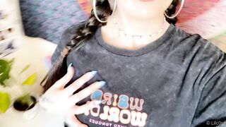 [173]- Lilc0smic (Cosmic aka CosmicCreatures) OnlyFans Leaks Freaky Lil Hippie and Full Time Brat Porn