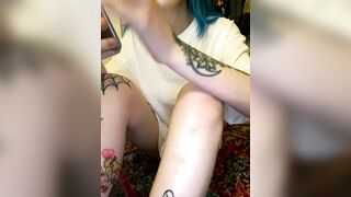 [1]- Lilc0smic (Cosmic aka CosmicCreatures) OnlyFans Leaks Freaky Lil Hippie and Full Time Brat Porn
