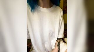 [1]- Lilc0smic (Cosmic aka CosmicCreatures) OnlyFans Leaks Freaky Lil Hippie and Full Time Brat Porn