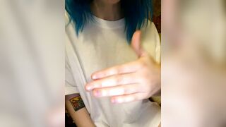 [1]- Lilc0smic (Cosmic aka CosmicCreatures) OnlyFans Leaks Freaky Lil Hippie and Full Time Brat Porn