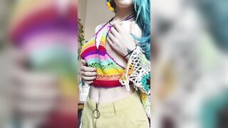 [141]- Lilc0smic (Cosmic aka CosmicCreatures) OnlyFans Leaks Freaky Lil Hippie and Full Time Brat Porn