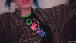 [222]- Lilc0smic (Cosmic aka CosmicCreatures) OnlyFans Leaks Freaky Lil Hippie and Full Time Brat Porn