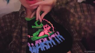 [222]- Lilc0smic (Cosmic aka CosmicCreatures) OnlyFans Leaks Freaky Lil Hippie and Full Time Brat Porn