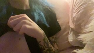 (2)- Lilc0smic (Cosmic aka CosmicCreatures) OnlyFans Leaks Freaky Lil Hippie and Full Time Brat Porn