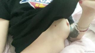 (43)- Lilc0smic (Cosmic aka CosmicCreatures) OnlyFans Leaks Freaky Lil Hippie and Full Time Brat Porn