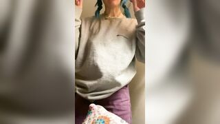 (35)- Lilc0smic (Cosmic aka CosmicCreatures) OnlyFans Leaks Freaky Lil Hippie and Full Time Brat Porn