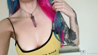 [101]- Lilc0smic (Cosmic aka CosmicCreatures) OnlyFans Leaks Freaky Lil Hippie and Full Time Brat Porn