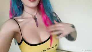 [101]- Lilc0smic (Cosmic aka CosmicCreatures) OnlyFans Leaks Freaky Lil Hippie and Full Time Brat Porn