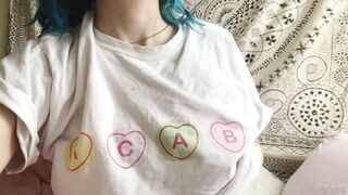 (73)- Lilc0smic (Cosmic aka CosmicCreatures) OnlyFans Leaks Freaky Lil Hippie and Full Time Brat Porn