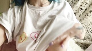 (73)- Lilc0smic (Cosmic aka CosmicCreatures) OnlyFans Leaks Freaky Lil Hippie and Full Time Brat Porn