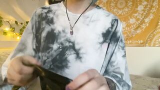 [215]- Lilc0smic (Cosmic aka CosmicCreatures) OnlyFans Leaks Freaky Lil Hippie and Full Time Brat Porn