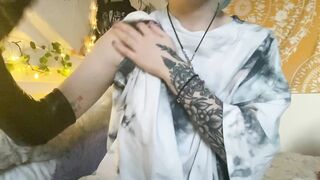 [215]- Lilc0smic (Cosmic aka CosmicCreatures) OnlyFans Leaks Freaky Lil Hippie and Full Time Brat Porn