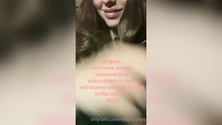 [165] Myweteva (evaporshes aka My Wet Eva) OnlyFans Leaks Secret Squirting Slut Porn 