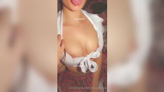 [201] Shawlily4 (lilyshawfree aka lilyshaw.1) OnlyFans Leaks 18 yo UK Naught Student Uncensored