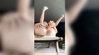 [19] Alyssasvip (Alyssa aka a-llyssap) OnlyFans Leaks Perfect Blondie Girl with Shaved Pussy