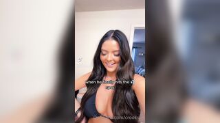 [105] Crooksxox (OliviaEdenOfficial aka Crooks) OnlyFans Leaks Big Titties & Ass Girl