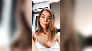 [167] Heyhorny (Mira Horny aka hey_horny) OnlyFans Leaks Brunette Sexy Slut Porn