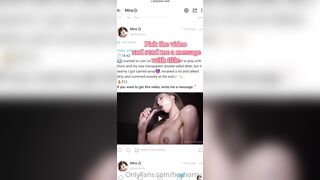 [275] Heyhorny (Mira Horny aka hey_horny) OnlyFans Leaks Brunette Sexy Slut Porn