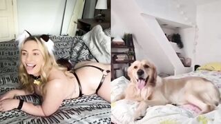 [19] Yourpuppygirl (Jena) OnlyFans Leaks Subby Sadomasochist Puppy Girl Porn