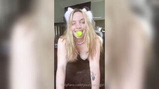 [24] Yourpuppygirl (Jena) OnlyFans Leaks Subby Sadomasochist Puppy Girl Porn